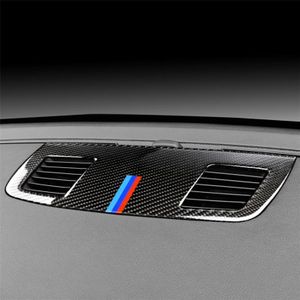 Driekleur koolstofvezel auto instrument grote Outlet decoratieve sticker voor BMW E90 2005-2012