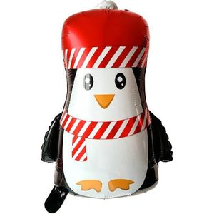 10 stks Kerstdecoratie Aluminiumfilm ballonnen  stijl: Penguin