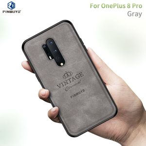 Voor OnePlus 8 Pro PINWUYO Zun Series PC + TPU + Skin Waterproof en Anti-fall All-inclusive Protective Shell(Gray)