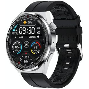 PG3 Pro 1.41 inch TFT-scherm Smart Watch  ondersteuning voor hartslag- / bloeddrukmeting (zwart zilver)