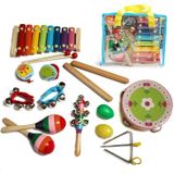 14 stks / set Kinderen Orff Percussion Playset