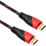HDMI 19 Pin mannetje naar HDMI 19Pin mannetje kabel  1.3 Versie  Ondersteunt HD TV / Xbox 360 / PS3 etc  Lengte: 3 meter (Rood + Verguld)
