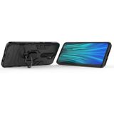 Voor Xiaomi Redmi Note 8 Pro Panther PC + TPU Schokbestendige beschermhoes(Zwart)