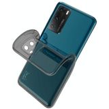 Voor Xiaomi 12T Pro 5G imak UX-5-serie transparant schokbestendig TPU-telefoonhoesje (transparant zwart)