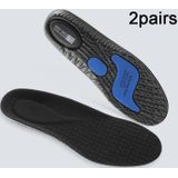 2 paar EVA-sportinlegzolen Schokabsorptie Deodorant Lopende inlegzolen voor schoenen  maat: 41-42