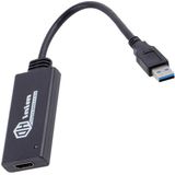 USB 3.0 naar HDMI HD Converter Kabel adapter met audio  kabel lengte: 20cm