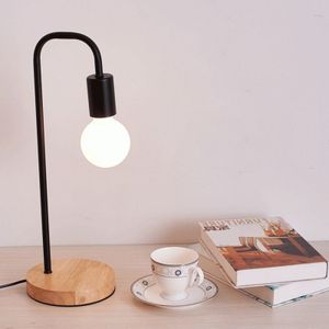 YWXLight eenvoudige Dimbare LED Eye-bescherming tafel lamp bed slaapkamer bureau licht (zwart)