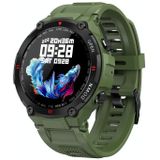 K22 1 28 inch IPS-scherm Smart Watch  ondersteuning menstruele cyclus herinnering / Bluetooth call / slaap monitoring (army green)