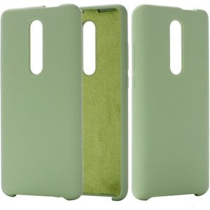 Effen kleur Liquid silicone dropproof beschermende case voor Xiaomi Redmi K20/K20 Pro/mi 9T/mi 9T Pro (groen)