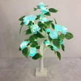 SJ-SD054 LED Valentijnsdag Rose Indoor Party Decoration Lights (witte onderkant blauw)