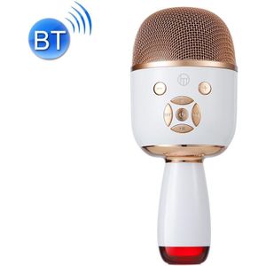 K58 Home Bluetooth Draadloze Microfoon met Lamp Mobiele Telefoon K Song Kinderen Microfoon Audio