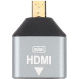 Micro HDMI Male naar HDMI Female Vergulde Hoofdadapter