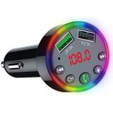 F9 Car MP3 Modulator Player Wireless Hands-free Audio Receiver Dual USB Fast Charger FM Transmitter Car Kit