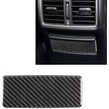 Auto koolstofvezel achterbank asbak panel decoratieve sticker voor Infiniti Q50/q60