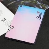Voor Samsung Galaxy Tab 10.1 2019 Painted TPU Tablet Case (Smile)