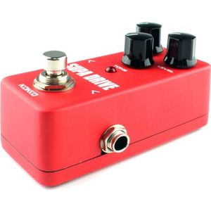 KOKKO FOD5 Mini elektrische gitaar overbelasting Monoblock effecten Pedal(Red)