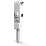 L03S Bluetooth Fill Light Tripod Integrated Selfie Stick (White)