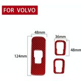 Auto Venster Lift knop Decoratieve sticker voor Volvo V60 2010-2017  Rechtsaandrijving