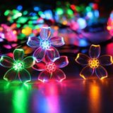 5m 50 LEDs kersenbloesem vakantie decoratieve licht  batterij aangedreven (kleurrijke Light)