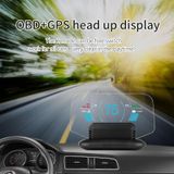 C1 OBD2 + GPS-modus Auto HUD Head-up Display Compass / Snelheid / Watertemperatuur / Voltage Display / Speed Alarm / Fault Alarm