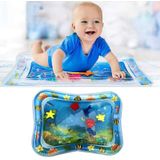 3 STKS baby opblaasbare aquarium water Speel kussen Prostrate pad Toy mat licht blauw 66 * 50cm