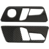 2 in 1 Auto Carbon Fiber Seat Passment Panel Decoratieve Sticker voor Wey Tank 300