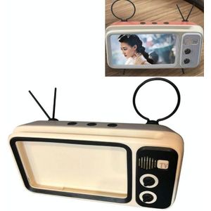 Retro Desktop Lazy Live TV-telefoonhouder voor 4 7 ~ 6 2 inch Display Mobiele Telefoon (Zilver)