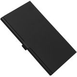 3SD Aluminium Memory Card Case Card Box Houders(Zwart)