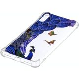 Peacock patroon olie relif TPU Case voor Huawei genieten van 9