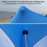 Outdoor Beach Lycra Canopy Camping Tent Sunshade Fishing Tent  Size: 300x300x200cm(Blue)