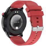 T52 1 39 inch IP67 waterdichte siliconen band smartwatch ondersteunt Bluetooth-oproep / bloedzuurstof / lichaamstemperatuurbewaking