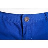 Zomer Casual Ripped Denim Shorts voor mannen (Kleur: Sapphire Blue Size: XL)