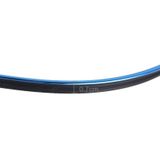 5m flexibele Trim voor DIY auto auto interieur exterieur Moulding Trim decoratieve lijn Strip met Film Scraper(Blue)