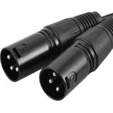2RCA naar 2XLR-luidspreker Canon-kabel Audiobalanskabel  maat: 3 m (Dual Lotus naar Dual Canon Male)