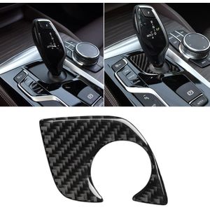 Auto Carbon Fiber Gear hendel onderste paneel decoratieve sticker voor BMW 5 serie G38 528Li/530Li/540Li 2018