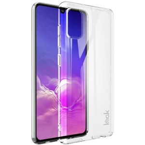 Voor Samsung Galaxy A41 IMAK Wing II Wear-resisting Crystal Protective Case