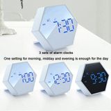 Bedroom Bedside Time Management Smart Timing Alarm Clock(Light Purple)