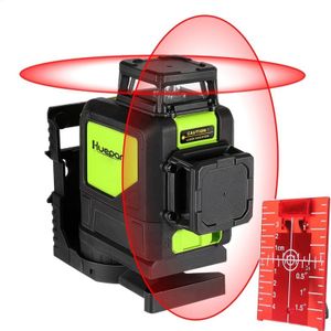 902CR 2  360 graden Laser niveau behandelen muren en vloeren 8 lijn rood Beam IP54 Water / stof proof(Red)