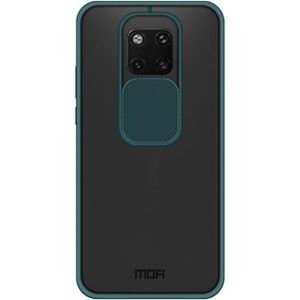 Voor Huawei Mate 20 Pro MOFI Xing Dun Series PC + TPU Anti-peep Waterproof and Anti-drop All-inclusive Protective Shell  Translucent Frosted(Green)