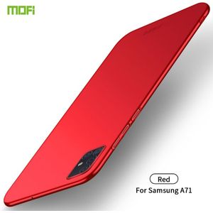 Voor Galaxy A71 MOFI Frosted PC Ultra-dunne hard case (rood)