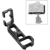 PULUZ 1/4 inch Vertical Shoot Quick Release L Plate Bracket Base Holder for Sony A7R / A7 / A7S / A7R2 / A7S2(Zwart)