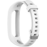 Voor Huawei Honor Band 4 Running Versie / Band 3e Universal Siliconen Vervanging Polsband horlogeband (Wit)