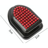 5 sets diamond-studded auto haak auto accessoires haak stoel terug auto kleine haak (rode diamant)