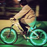 YWXLight 2m 20LEDs LED fiets wiel licht waterdichte veiligheids lamp voor nacht fietsen Spaak accessoires