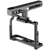 YELANGU C19 YLG0913A Video Camera Cage Stabilisator met handvat voor Fujifilim XT2 / XT3 (Zwart)