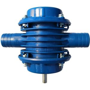 J137 huishoudelijke kleine zelfaanzuigende centrifugale pomp elektrische boor water pomp (blauw)