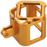 PULUZ Shell CNC aluminiumlegering beschermende kooi met verzekering Frame huisvesting voor GoPro HERO 5 sessie /HERO4 sessie /HERO Session(Gold)