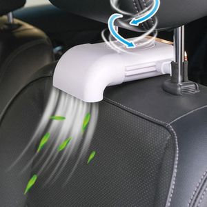 Auto elektrische apparaten  5W auto ventilator koeling artefact voor auto uitstralen zetel kussen (wit)