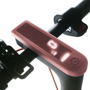 Elektrische Scooter Circuit Board Instrument Siliconen Waterdichte beschermhoes voor Xiaomi Mijia M365 / M365 Pro (Roze)