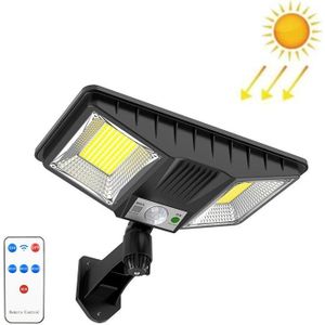 TG-TY081 LED Solar Wandlamp Body Sensation Outdoor Waterdichte binnenplaats Lamp met afstandsbediening  stijl: 160 LED gentegreerd